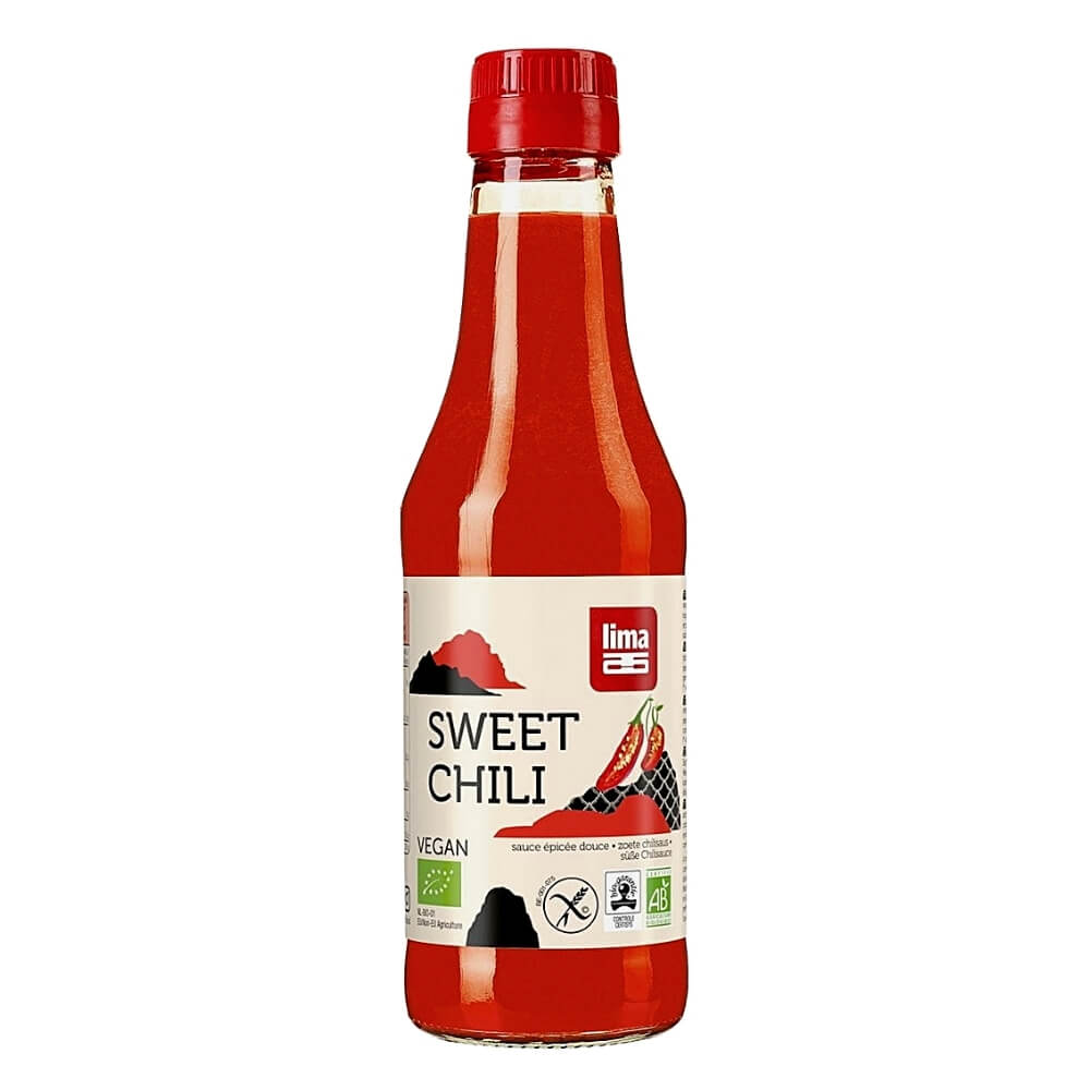 Sauce chili douce sans gluten BIO 250 ml - LIMA