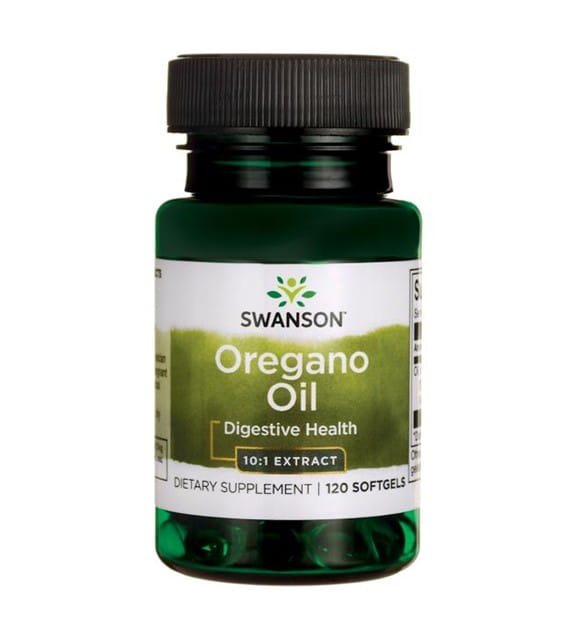 Huile d'origan 150mg concentré d'huile d'origan 120 gélules SWANSON