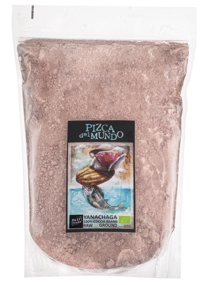 Cacao cru en poudre dégraissé yanachaga commerce équitable BIO 125 g - PIZCA DEL MUNDO