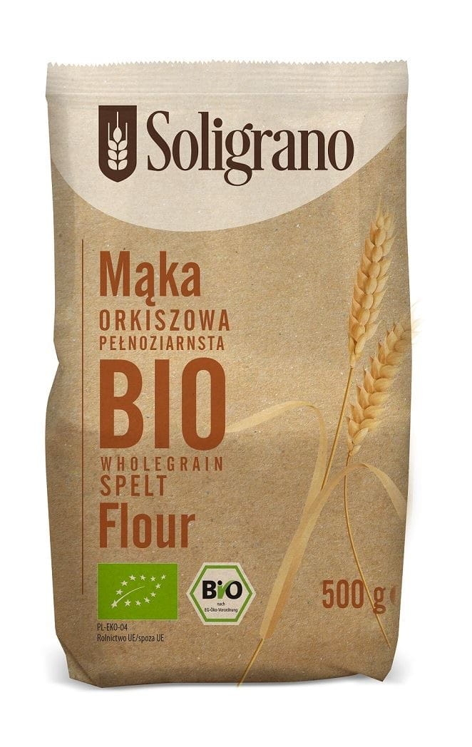 Farine d'épeautre complète BIO 500 g - SOLIGRANO