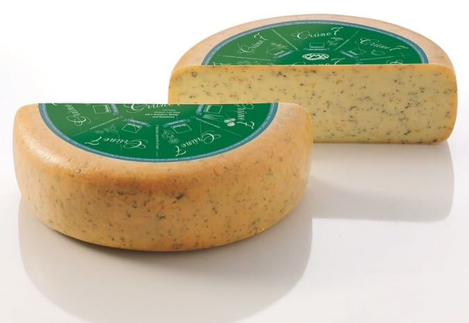 Fromage affiné aux herbes aromatiques BIO (50% de matière grasse sur sec) 40 - 45 kg - OMA