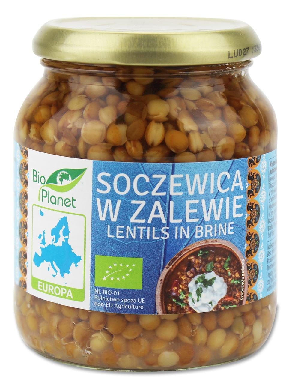 Lentilles en saumure BIO 360 g (210 g) - BIO PLANET