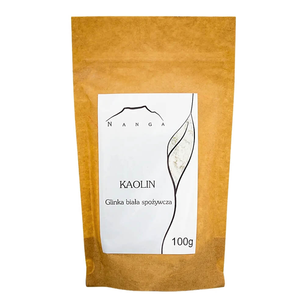 Kaolin argile blanche alimentaire 100 g NANGA