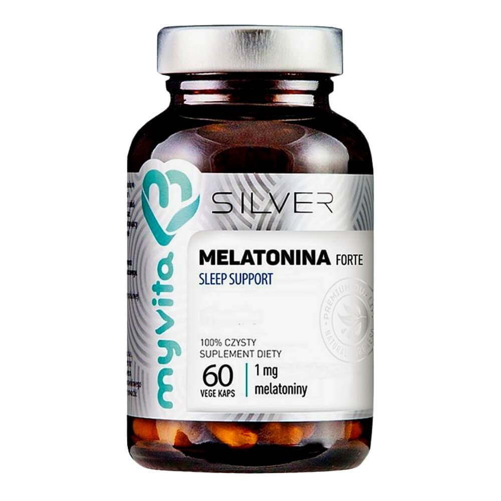 Mélatonine FORTE aide au sommeil 1 MG 60 gélules MYVITA SILVER