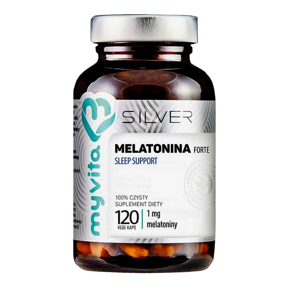 Mélatonine FORTE aide au sommeil 1 MG 120 gélules MYVITA SILVER
