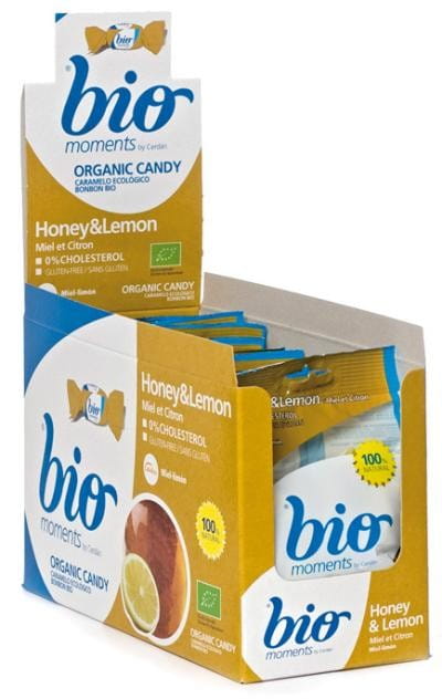 Bonbons miel et citron sans gluten 60g EKO CARAMELOS