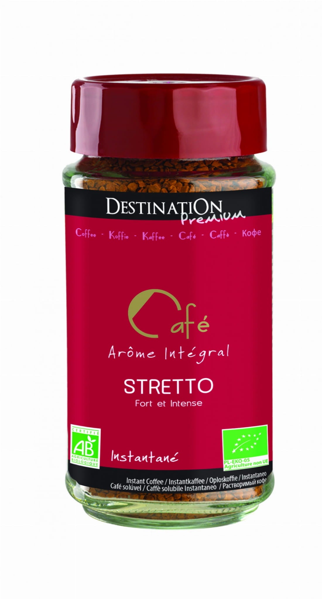 Café instantané Stretto 100g EKO DESTINATION