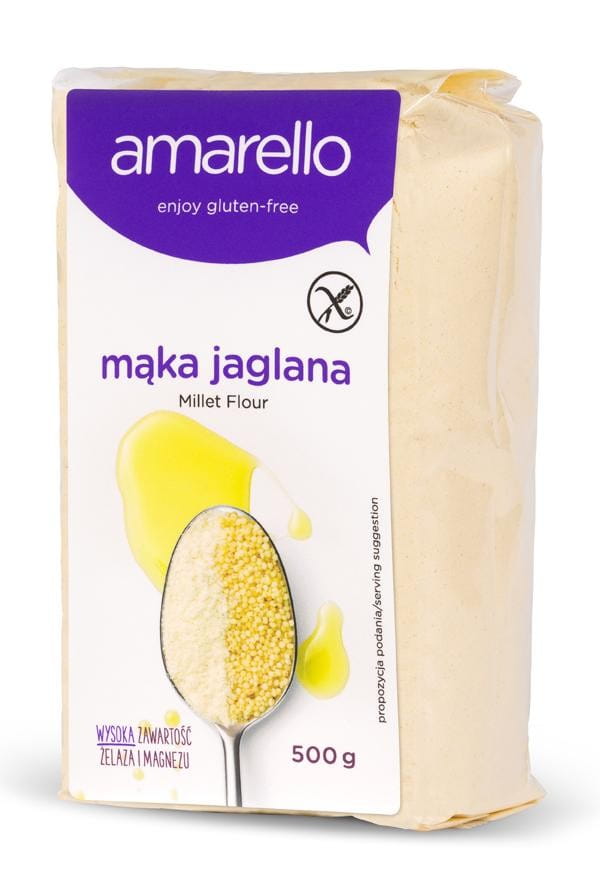 Farine de millet sans gluten 500g AMARELLO