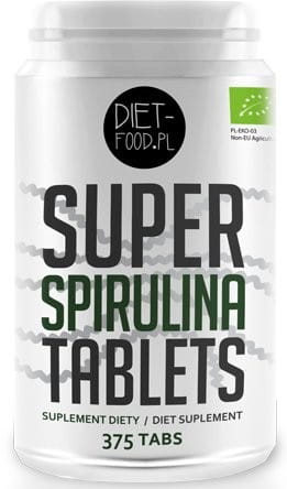Comprimés de spiruline 375 pièces EKO DIET FOOD
