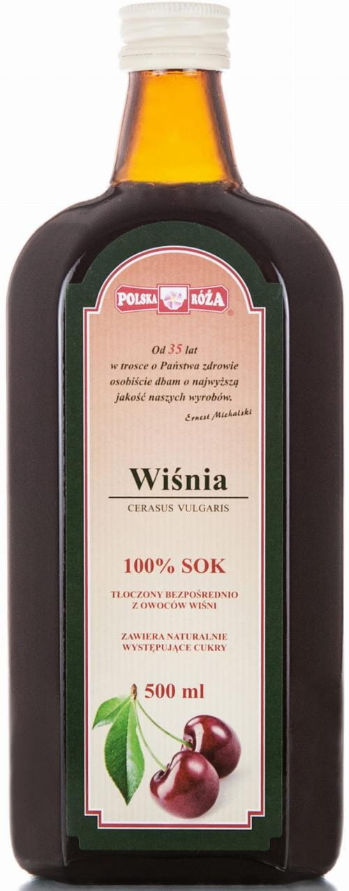 100% jus de cerise 500ml POLISH ROSE