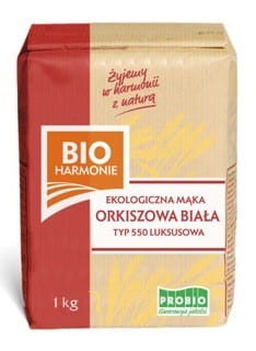 Farine d'épeautre blanc type 550 1 kg ECO - BIO HARMONIES