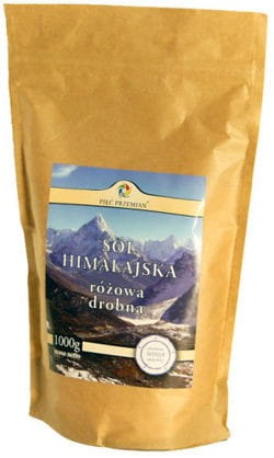 Sel rose de l'Himalaya fin 1000g CINQ CHANGEMENTS