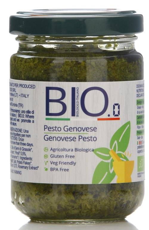 Pesto genovese (génois) sans gluten 130g EKO GESTAL