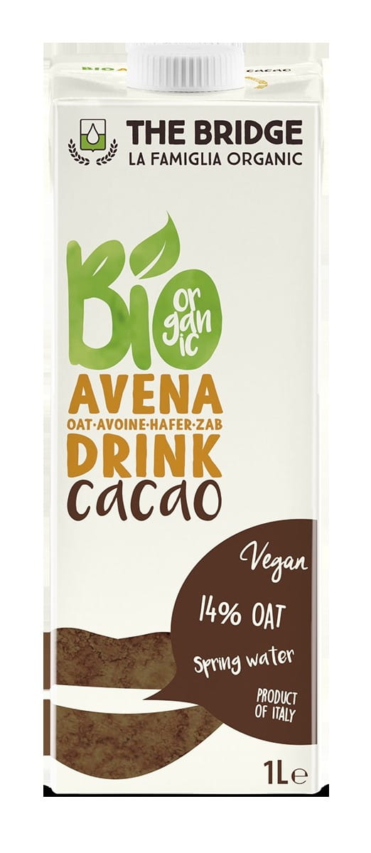 Boisson d'avoine au cacao 1000ml EKO THE BRIDGE