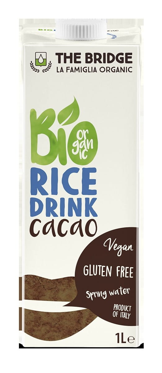 Boisson de riz au cacao sans gluten 1000ml EKO THE BRIDGE