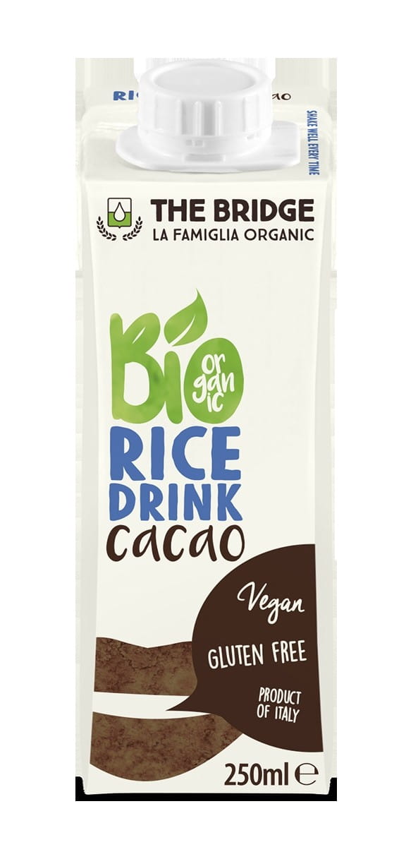 Boisson de riz au cacao sans gluten 250ml EKO THE BRIDGE