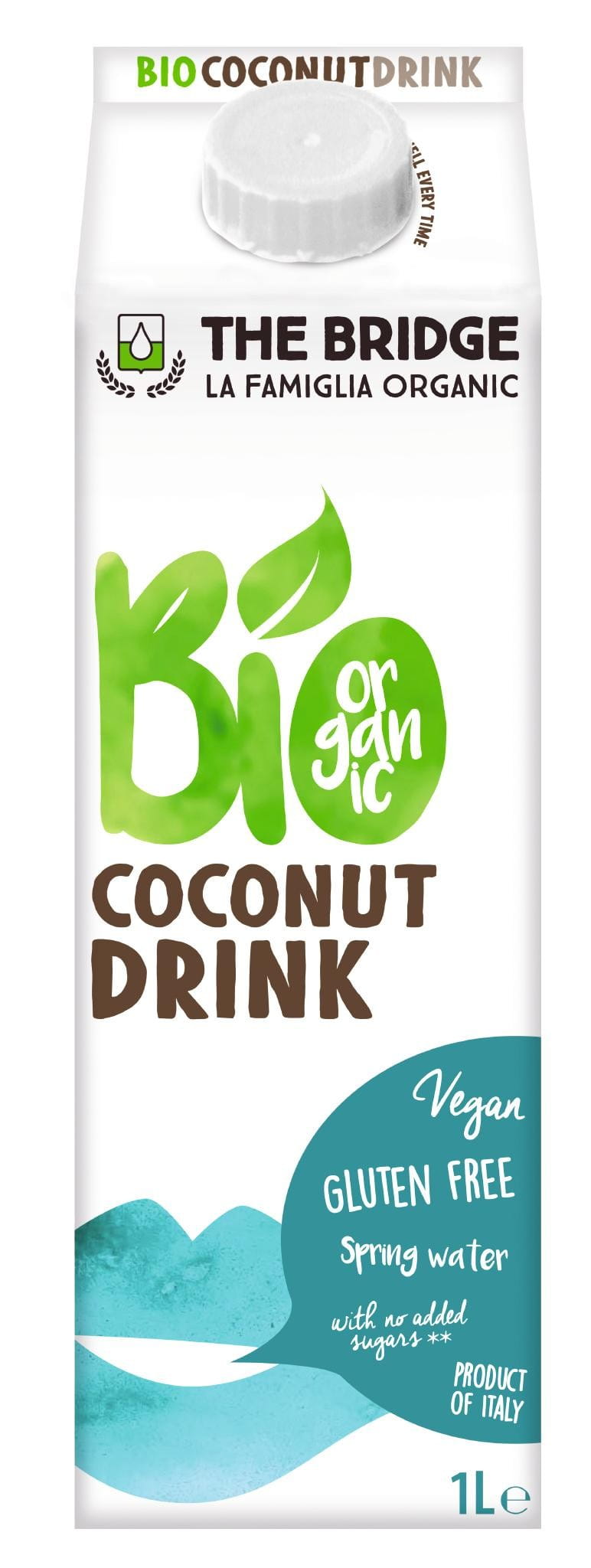 Boisson à la noix de coco sans gluten 1000ml EKO THE BRIDGE