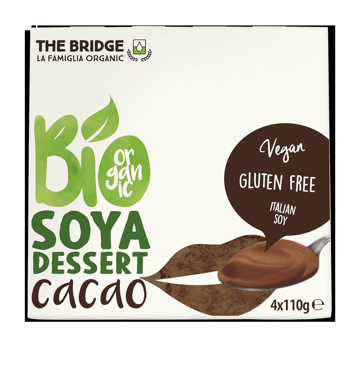 Dessert soja au cacao 4x110g EKO LE PONT