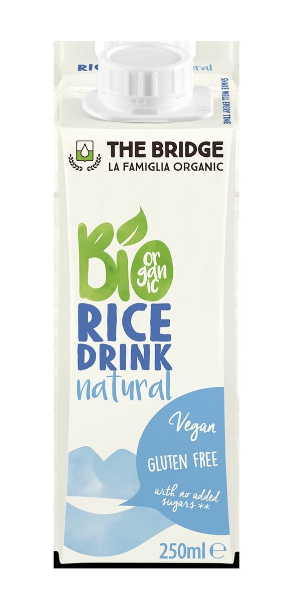 Boisson de riz naturel sans gluten 250ml EKO THE BRIDGE