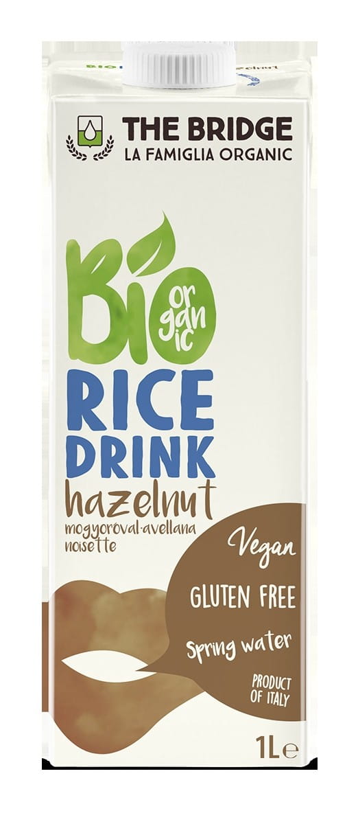 Boisson de riz aux noisettes sans gluten 1000ml EKO THE BRIDGE