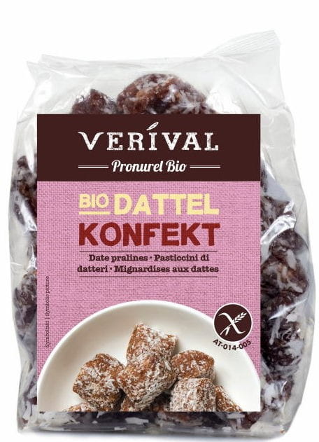 Pralines aux dattes sans gluten 200g EKO VERIVAL
