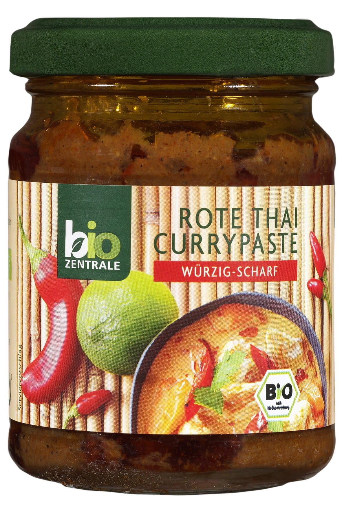 Pâte de curry rouge 125g ECO BIO - ZENTRALE