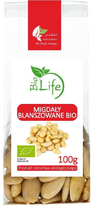 Amandes blanchies 100g EKO BIO LIFE
