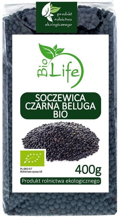 Lentilles beluga noires 400g EKO BIO LIFE