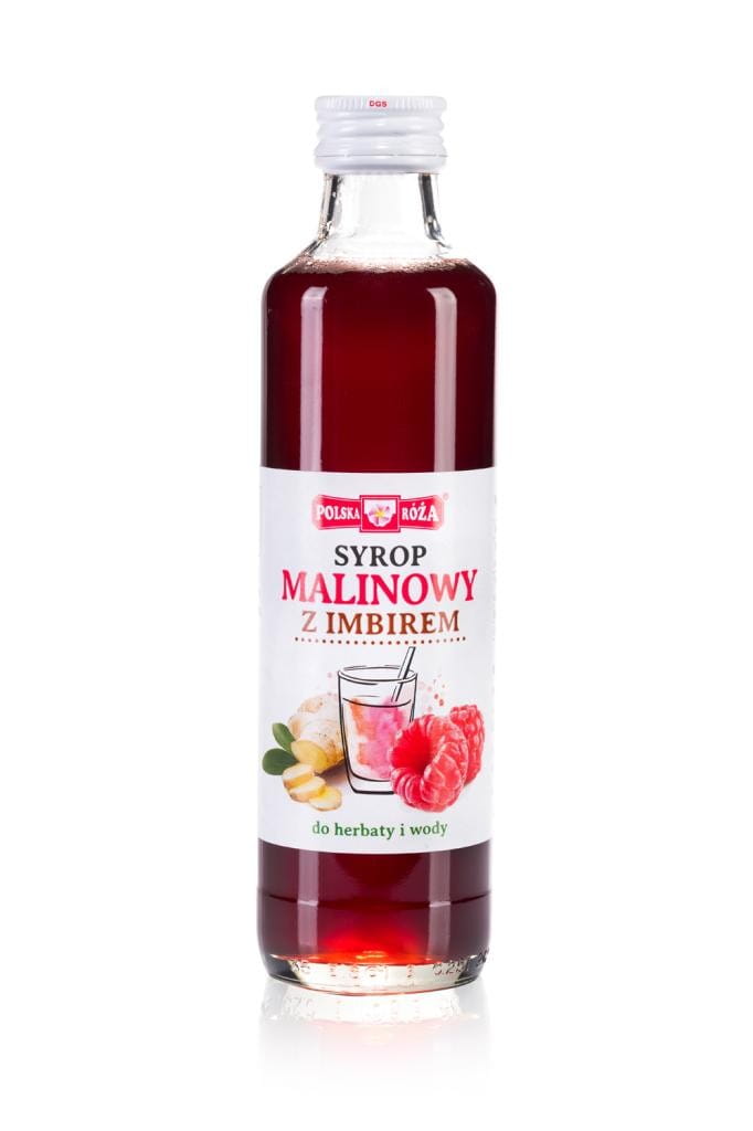 Sirop de framboise au gingembre 315g POLSKA RÓŻA