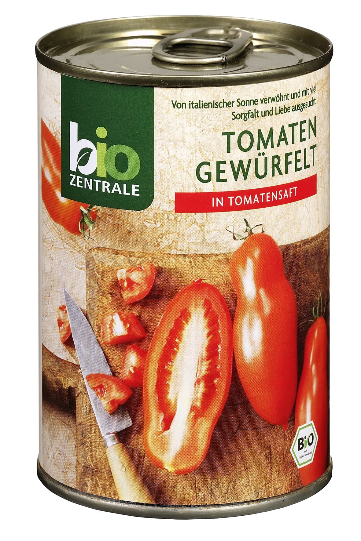 Tomates en dés 400g ECO BIO - ZENTRALE