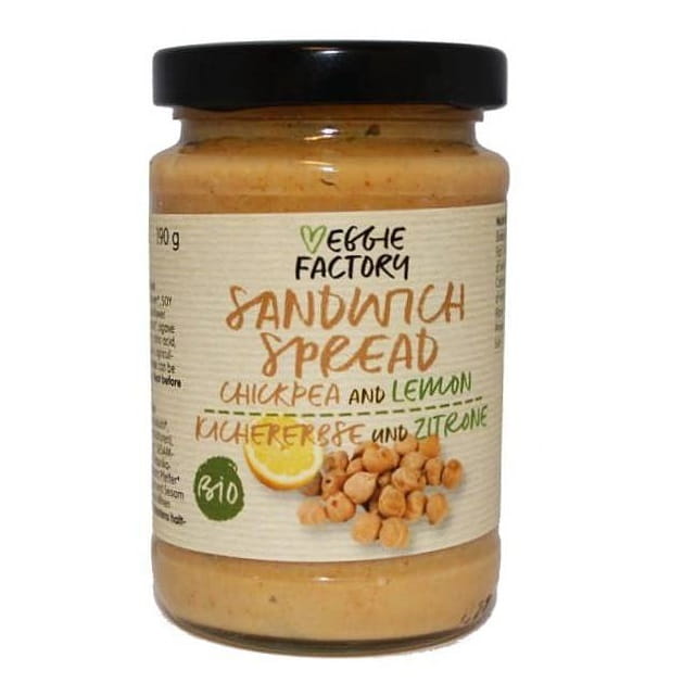 Pâte de pois chiches et citron 190g EKO VEGGIE FACTORY