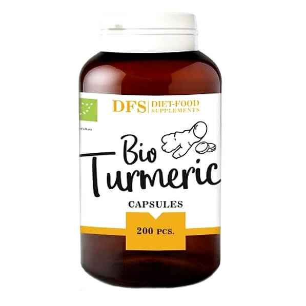 Comprimés de curcuma 200 pièces EKO DIET - FOOD