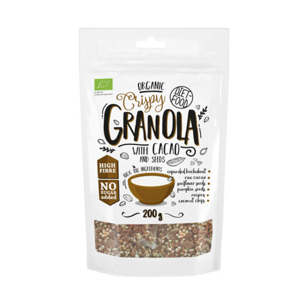 Granola au cacao 200g ECO DIET - FOOD
