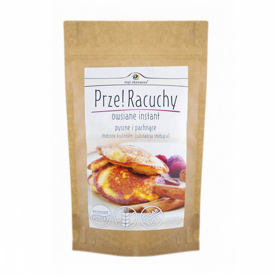 Crêpes instantanées à l'avoine sans gluten 178g CINQ CHANGEMENTS