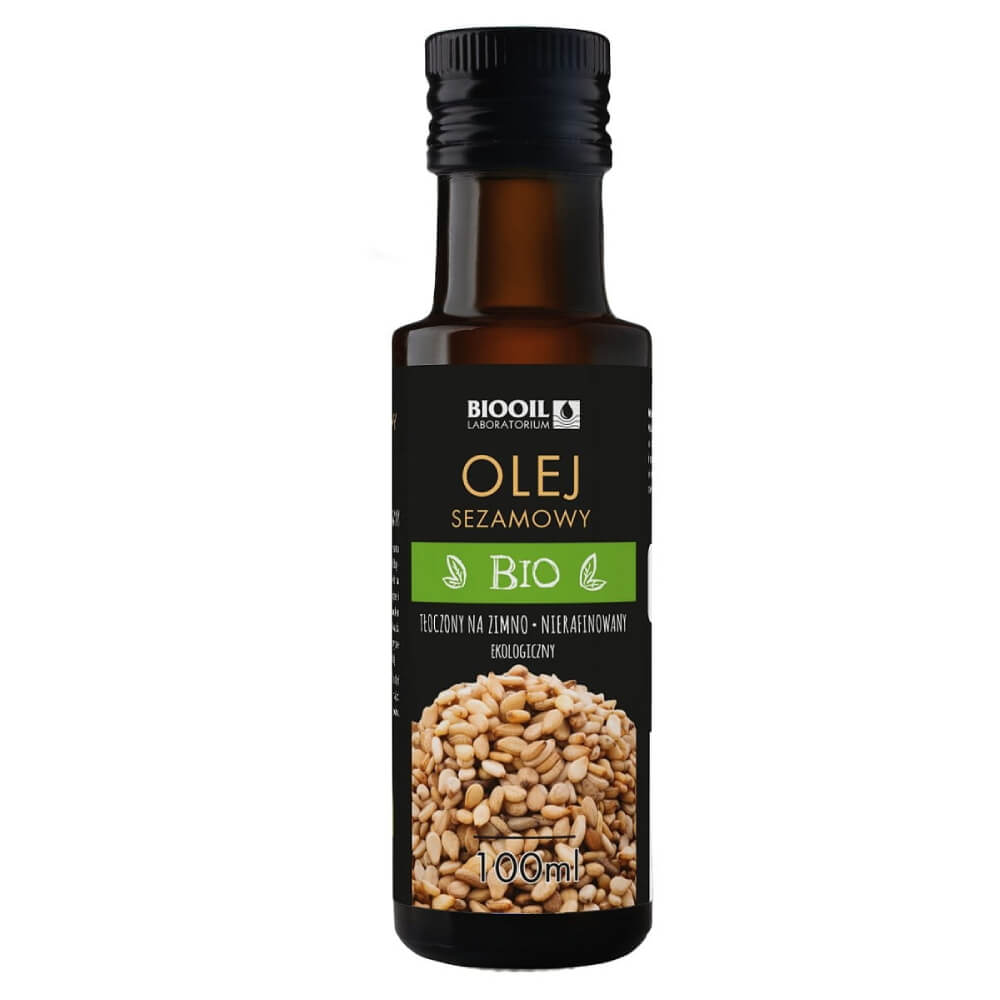 Huile de sésame pressée à froid BIO 100 ml - BIOOIL