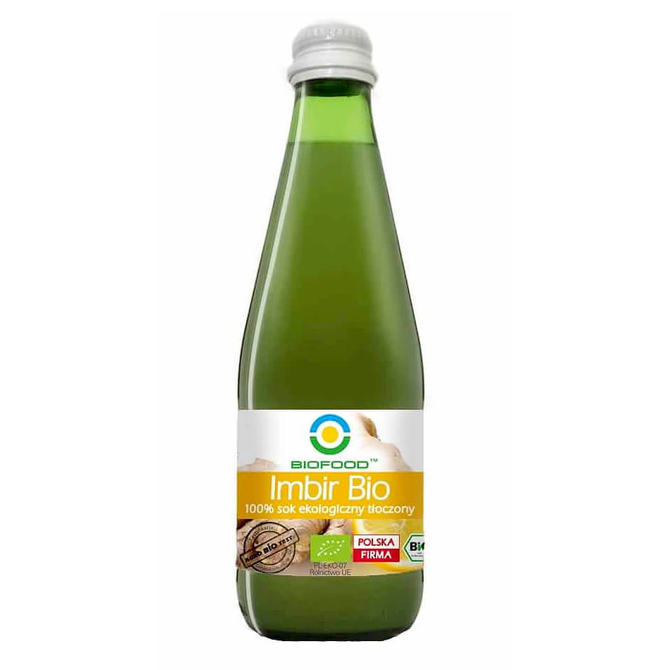 Jus de gingembre NFC sans gluten BIO 300 ml - BIO FOOD