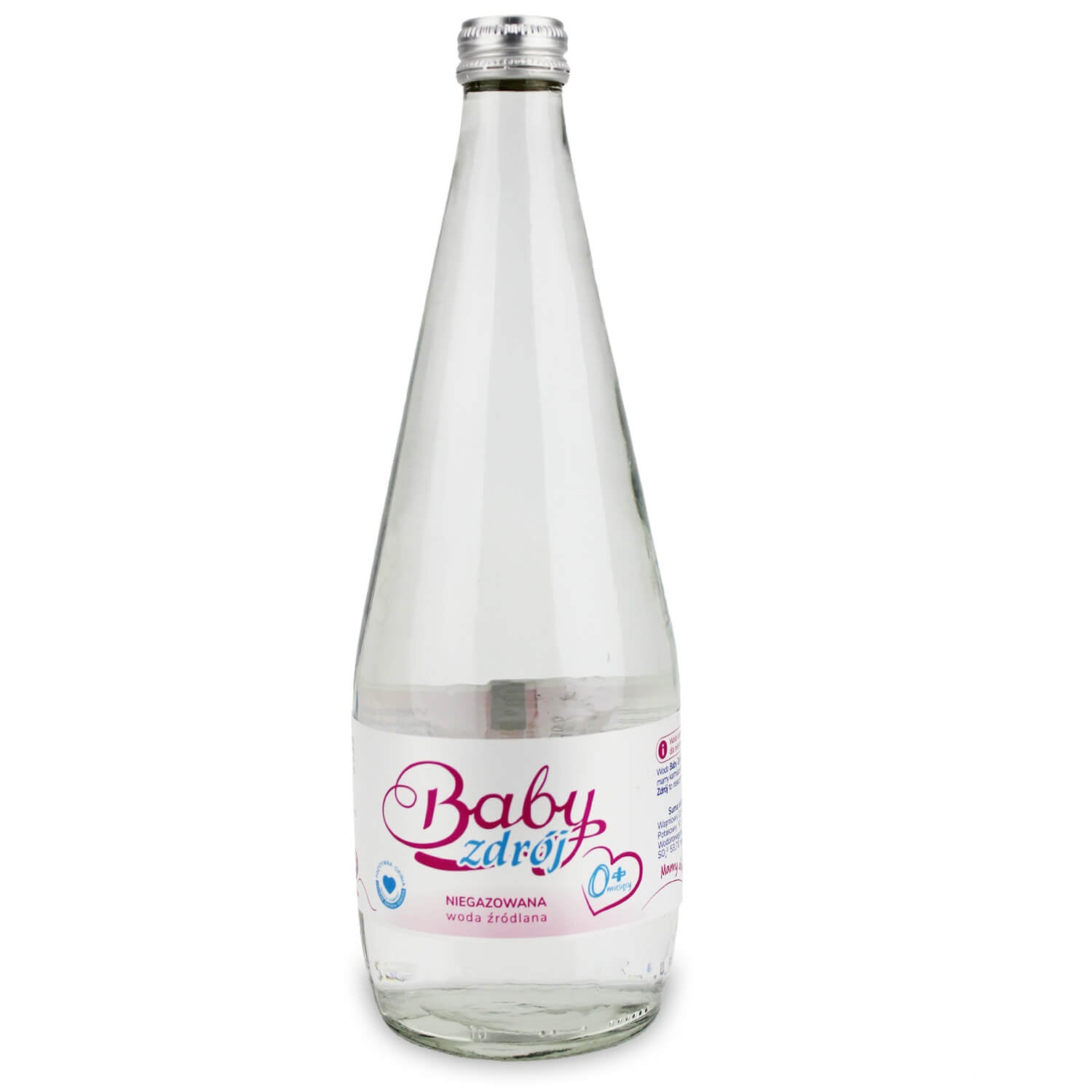 Eau de source plate (verre) 700 ml - BABY ZDRÓJ