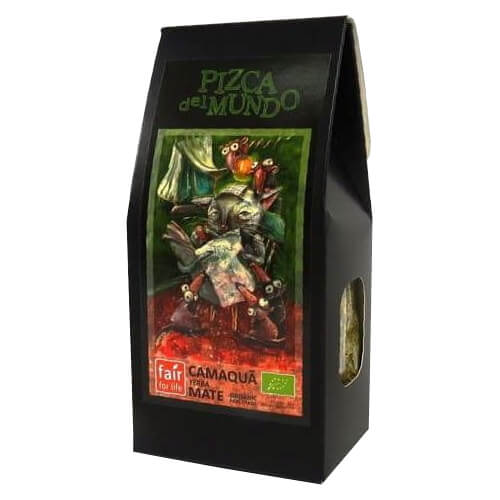 Yerba maté camaqua (torréfié) commerce équitable BIO 100 g - PIZCA DEL MUNDO