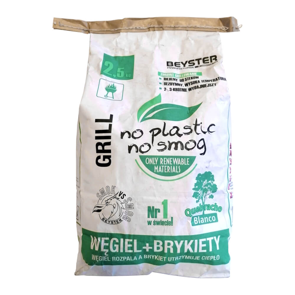 Charbon de bois + briquette de bois 25 kg - BEYSTER