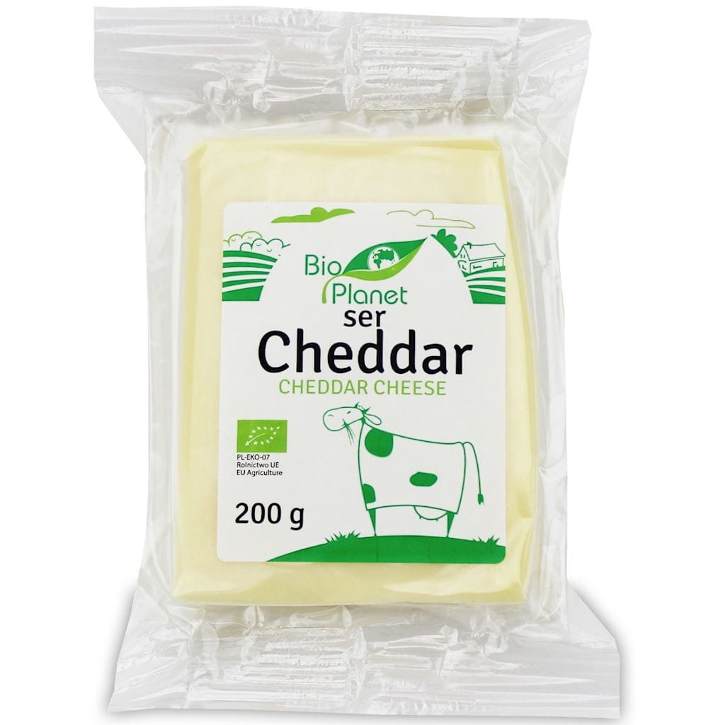 Fromage cheddar 200 g - BIO PLANETE