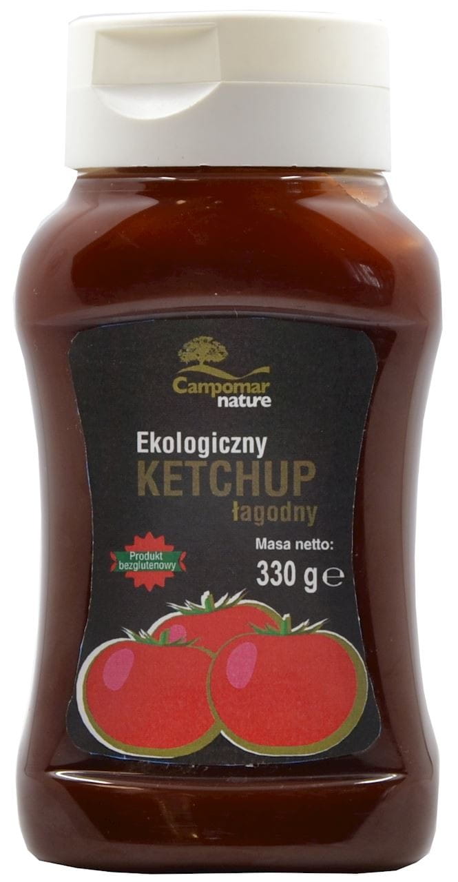 Ketchup doux sans gluten BIO 330 g - CAMPOMAR NATURE