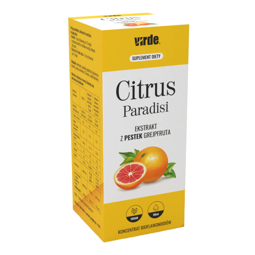 Extrait de pamplemousse Citrus paradisi 50 ml VIRDE