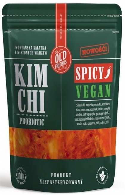 Kimchi vegan épicé doypack 250 g OLD FRIENDS