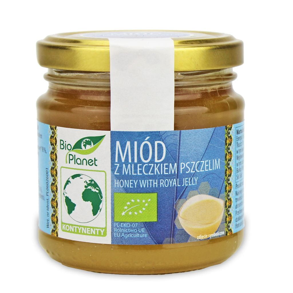 Miel à la gelée royale BIO 250 g - BIO PLANET