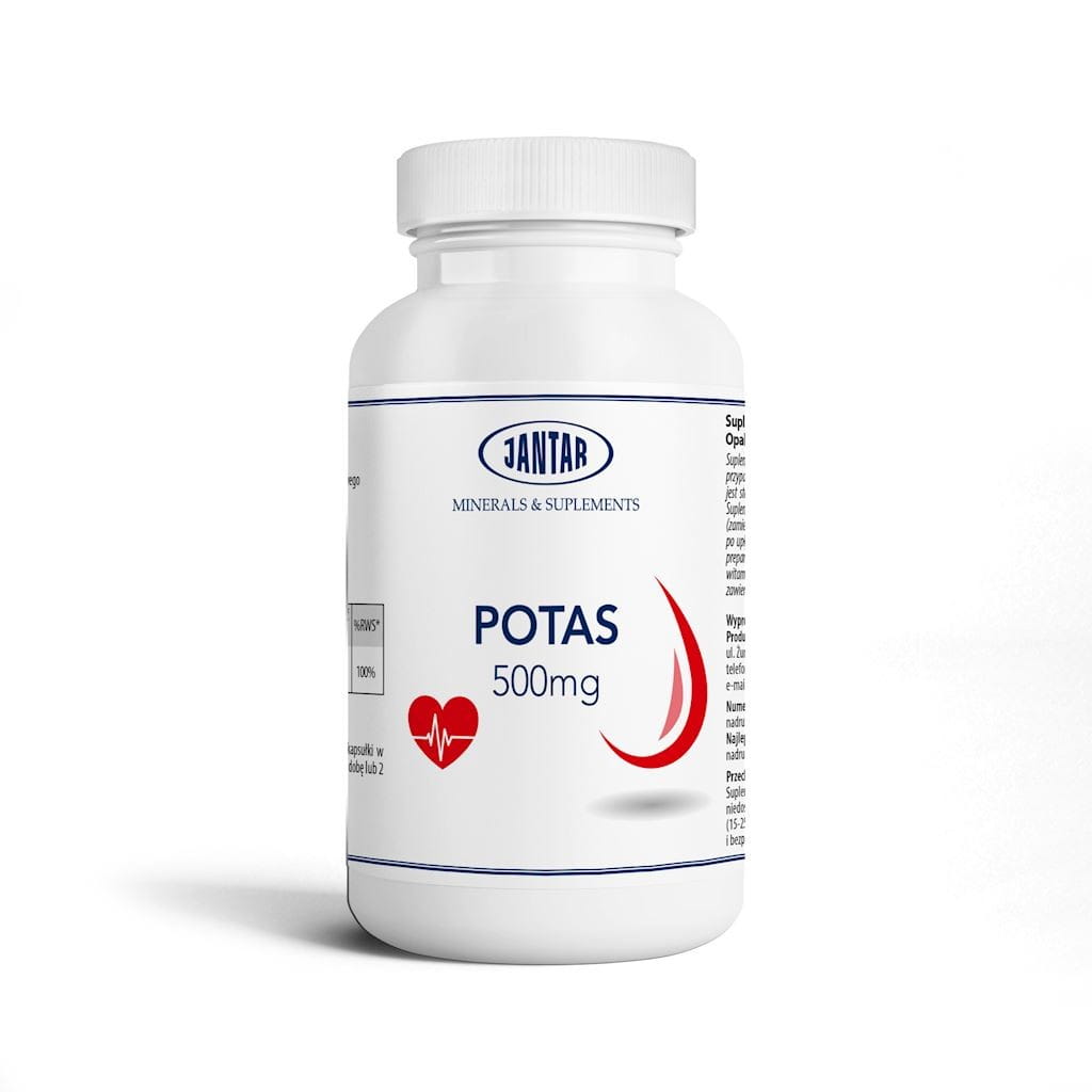 Potassium 60 gélules (500 mg) - JANTAR