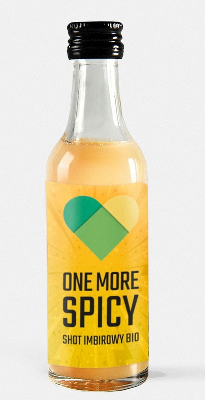 Fruit shot gingembre - curcuma - miel - poivre de cayenne BIO 50 ml - ONE MORE LUV