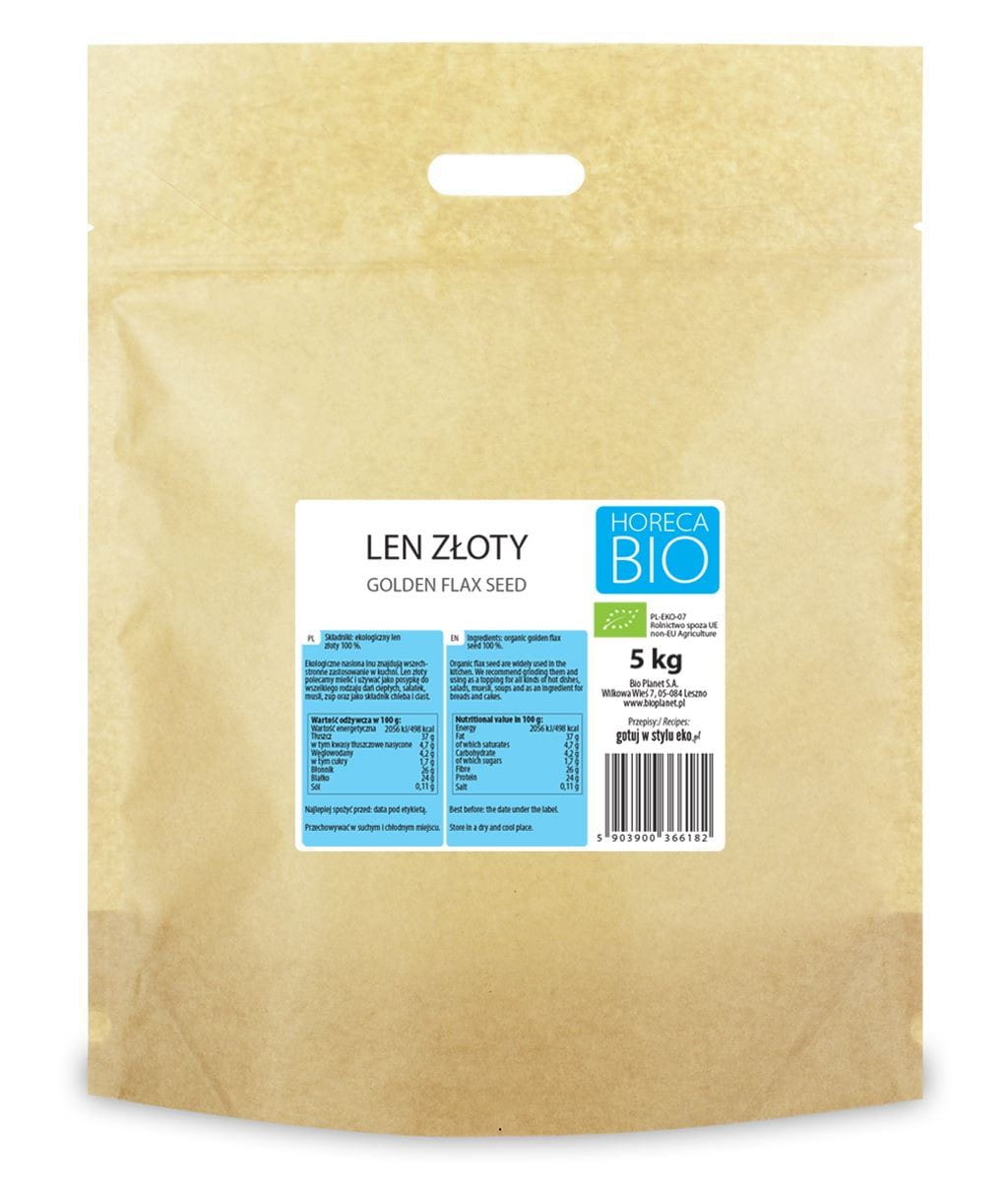 Lin doré BIO 5 kg - HORECA