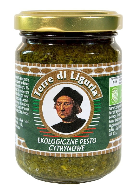 Pesto au citron BIO 135 g - TERRE DI LIGURIA