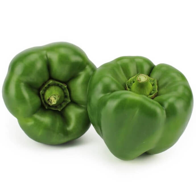 Poivron vert frais BIO (environ 0,50 kg)