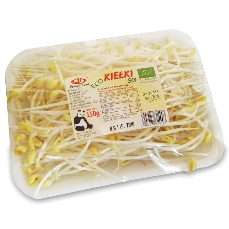 Germes de soja frais BIO (environ 150 g)